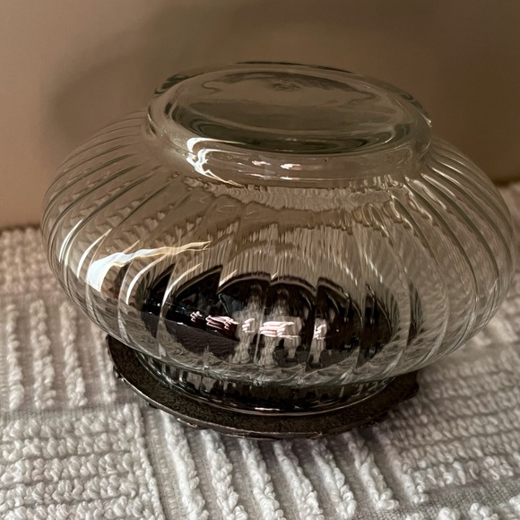 Vintage Rawcliffe Pewter 1998 & Glass bottom 🌹 - Picture 4 of 16